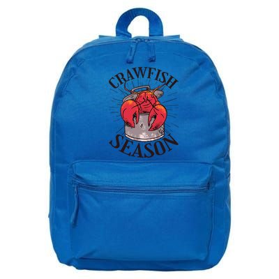 Crawfish Season Crawfish Boil Crew Cajun Lover Gift 16 in Basic Backpack