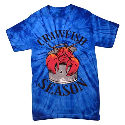 Crawfish Season Crawfish Boil Crew Cajun Lover Gift Tie-Dye T-Shirt