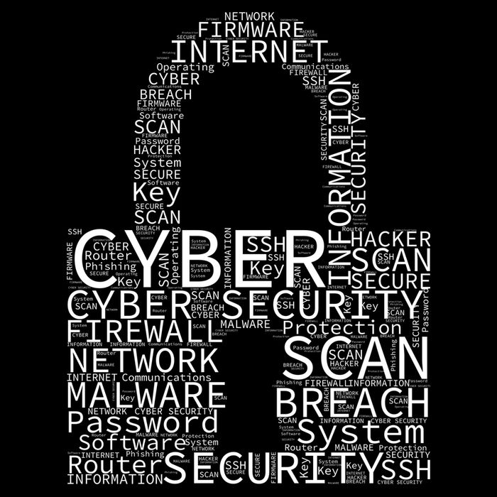 Cyber Security Flexfit Unipanel Trucker Cap
