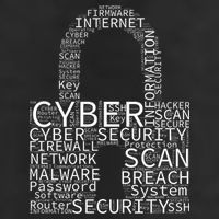 Cyber Security Crop Fleece Hoodie