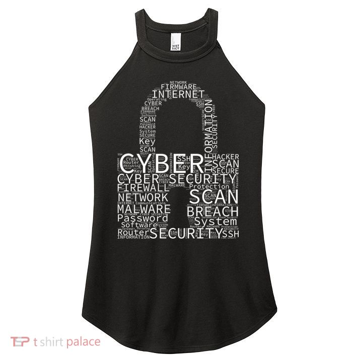 Cyber Security Women's Perfect Tri Rocker Tank