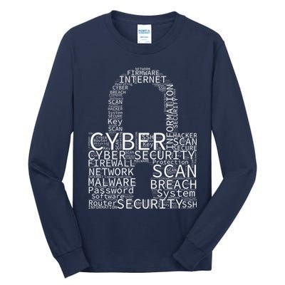 Cyber Security Tall Long Sleeve T-Shirt