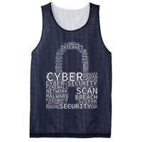 Cyber Security Mesh Reversible Basketball Jersey Tank