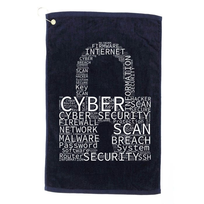 Cyber Security Golf Towel