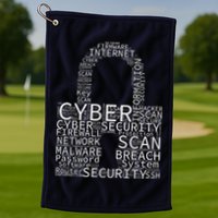 Cyber Security Golf Towel