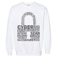 Cyber Security Garment-Dyed Sweatshirt