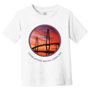 Charleston South Carolina Ravenel Bridge Toddler T-Shirt