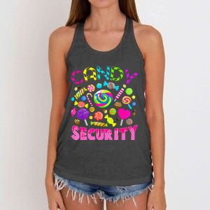 Candy Security Candyland Women's Knotted Racerback Tank