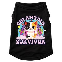 Chlamydia Survivor Cat Meme Funny Doggie Tank