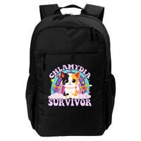 Chlamydia Survivor Cat Meme Funny Backpack