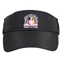 Chlamydia Survivor Cat Meme Funny Adult Drive Performance Visor