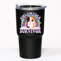 Chlamydia Survivor Cat Meme Funny Tumbler