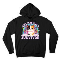Chlamydia Survivor Cat Meme Funny Tall Hoodie