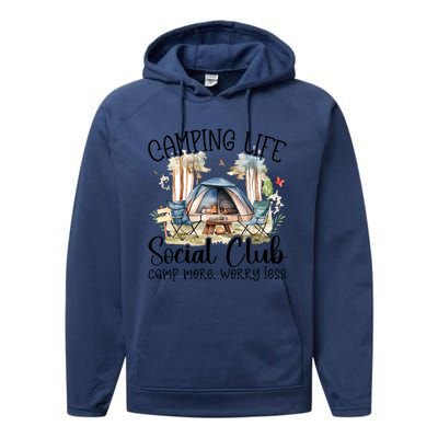 Camping Social Club Performance Fleece Hoodie