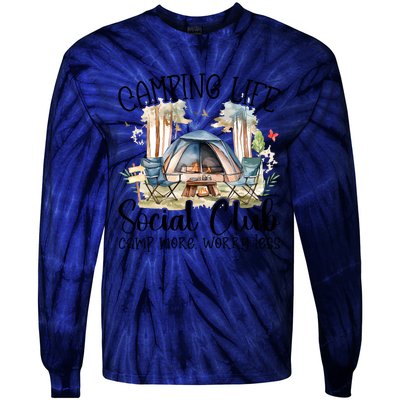 Camping Social Club Tie-Dye Long Sleeve Shirt