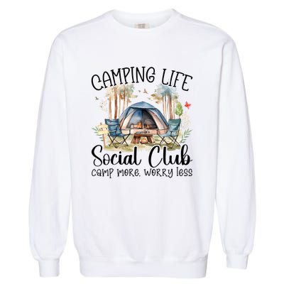 Camping Social Club Garment-Dyed Sweatshirt