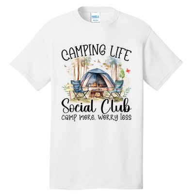 Camping Social Club Tall T-Shirt