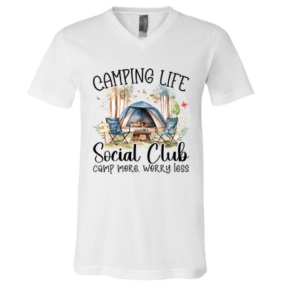 Camping Social Club V-Neck T-Shirt