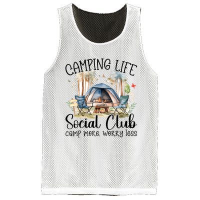 Camping Social Club Mesh Reversible Basketball Jersey Tank