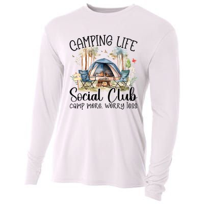 Camping Social Club Cooling Performance Long Sleeve Crew