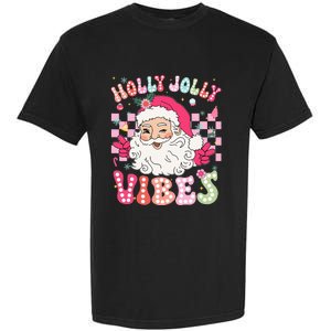 Cute Santa Claus Christmas Vibes Xmas Garment-Dyed Heavyweight T-Shirt