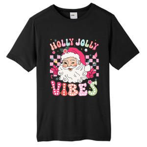 Cute Santa Claus Christmas Vibes Xmas Tall Fusion ChromaSoft Performance T-Shirt