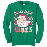 Cute Santa Claus Christmas Vibes Xmas Sweatshirt