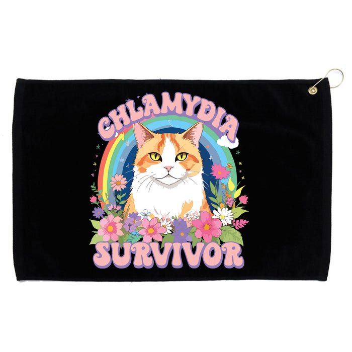 Chlamydia Survior Grommeted Golf Towel