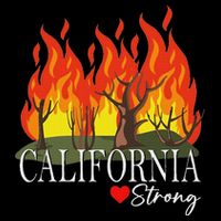California Strong California Fire Backpack