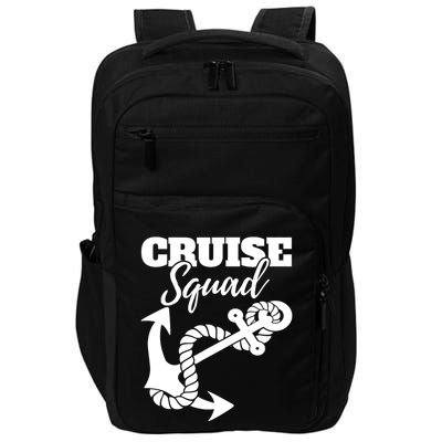 Cruise Squad Cruise Ship For Family Friends Impact Tech Backpack
