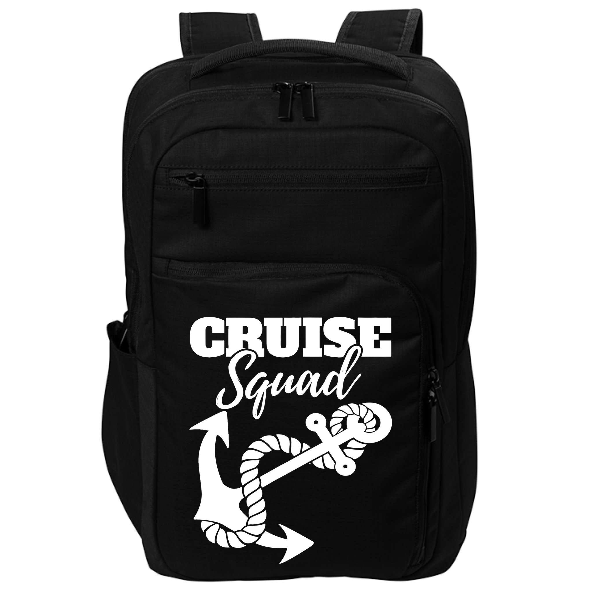 Cruise Squad Cruise Ship For Family Friends Impact Tech Backpack