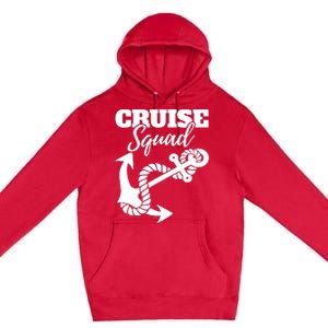 Cruise Squad Cruise Ship For Family Friends Premium Pullover Hoodie