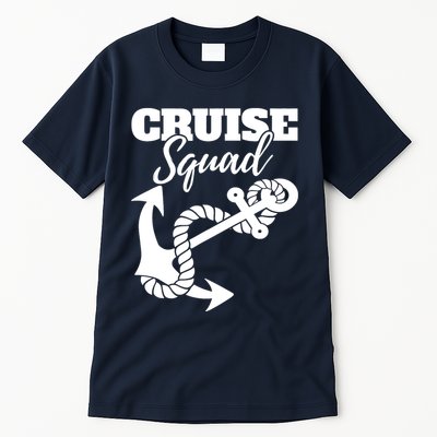 Cruise Squad Cruise Ship For Family Friends Tall T-Shirt