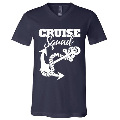 Cruise Squad Cruise Ship For Family Friends V-Neck T-Shirt