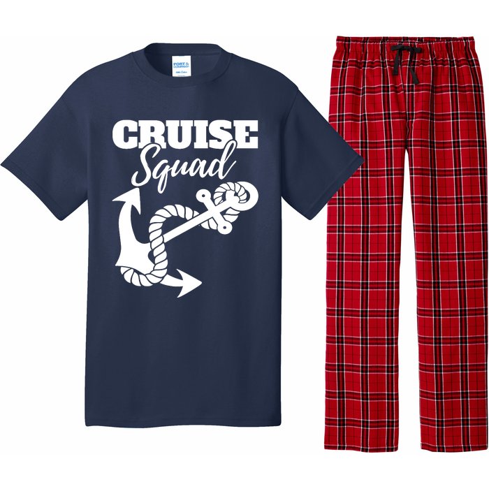 Cruise Squad Cruise Ship For Family Friends Pajama Set