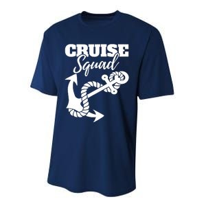 Cruise Squad Cruise Ship For Family Friends Performance Sprint T-Shirt