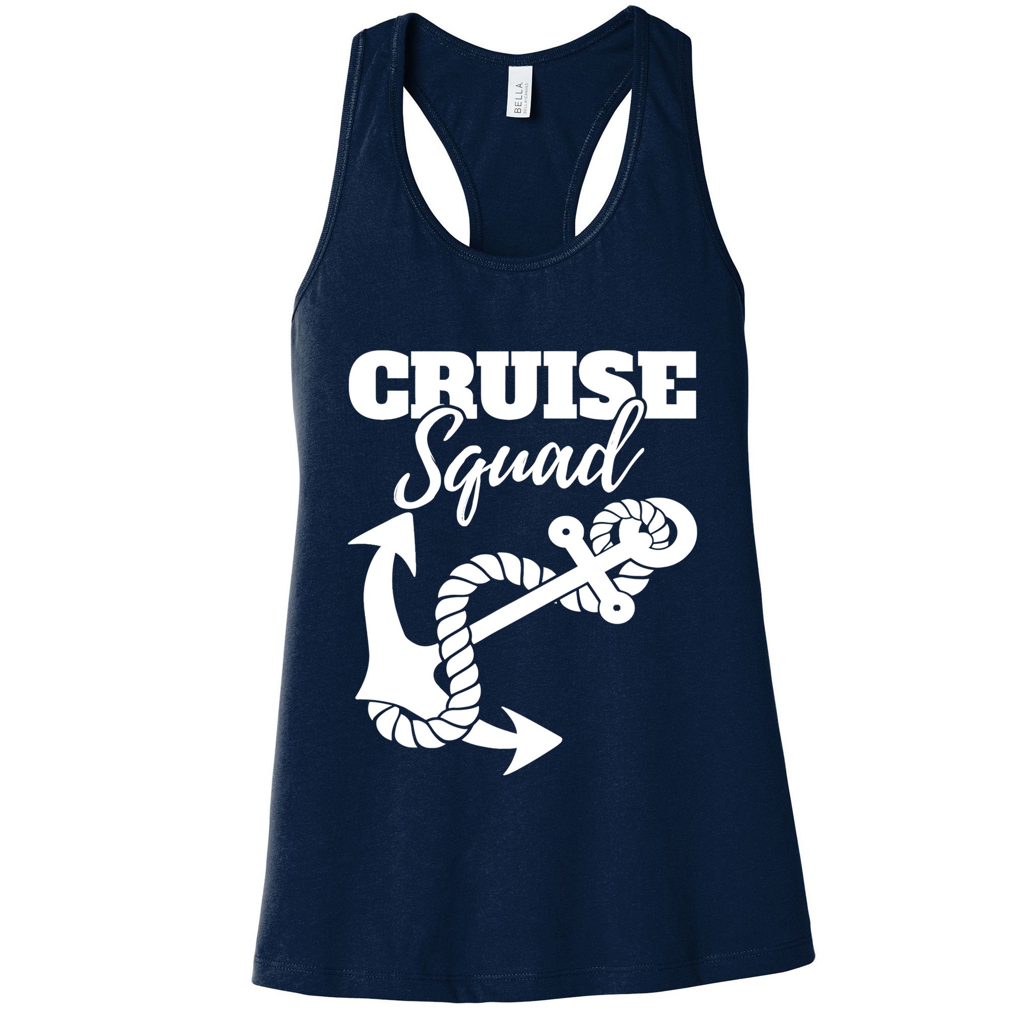 Cruise Squad Cruise Ship For Family Friends Womens Tank Top