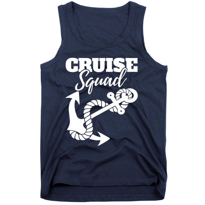 Cruise Squad Cruise Ship For Family Friends Tank Top