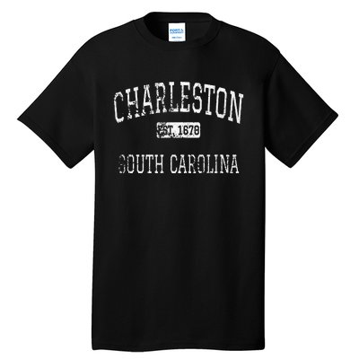 Charleston South Carolina Sc Vintage Tall T-Shirt