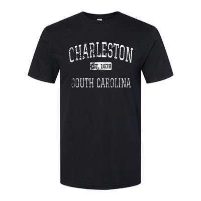 Charleston South Carolina Sc Vintage Softstyle CVC T-Shirt