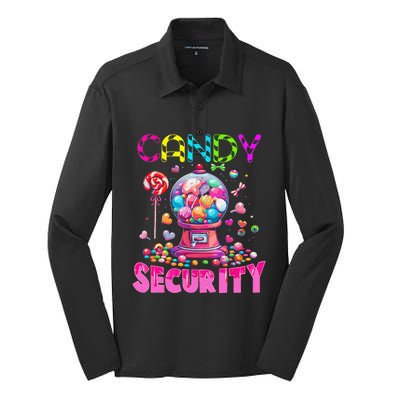 Candy Security Candyland Silk Touch Performance Long Sleeve Polo