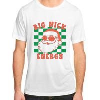 Cute Santa Claus Retro Groovy Big Nick Santa Energy Christmas Xmas 2024 Gift Adult ChromaSoft Performance T-Shirt