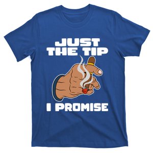 Cigar Smoker Cigar Smoking Cigars Just The Tip I Promise Gift T-Shirt