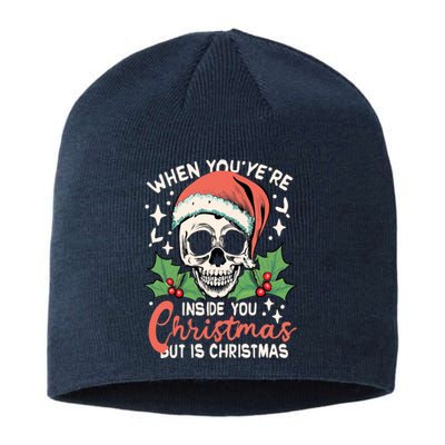 Christmas Skull Sustainable Beanie