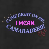 Camaraderie Spelling Come Right On Me Microfiber Hand Towel