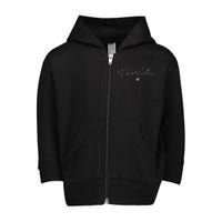 Charleston South Carolina Sc On Charleston Toddler Zip Fleece Hoodie