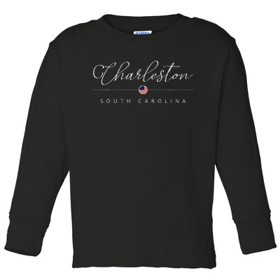 Charleston South Carolina Sc On Charleston Toddler Long Sleeve Shirt