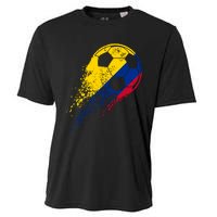 Colombia Soccer Colombian Flag Pride Soccer Player Cooling Performance Crew T-Shirt