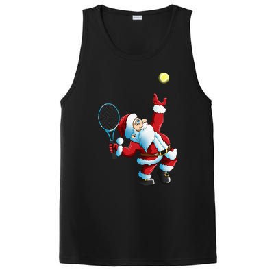 Christmas Santa Claus Tennis Game Tennis Racket PosiCharge Competitor Tank