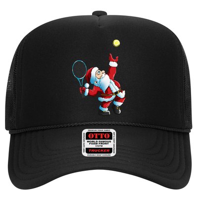Christmas Santa Claus Tennis Game Tennis Racket Hat
